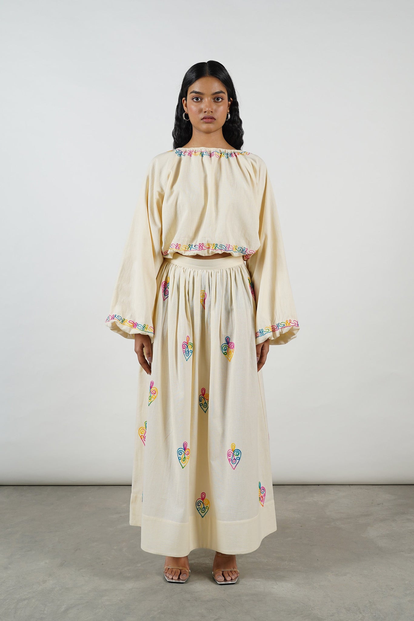 Rumaal Embroidered Top - 2X