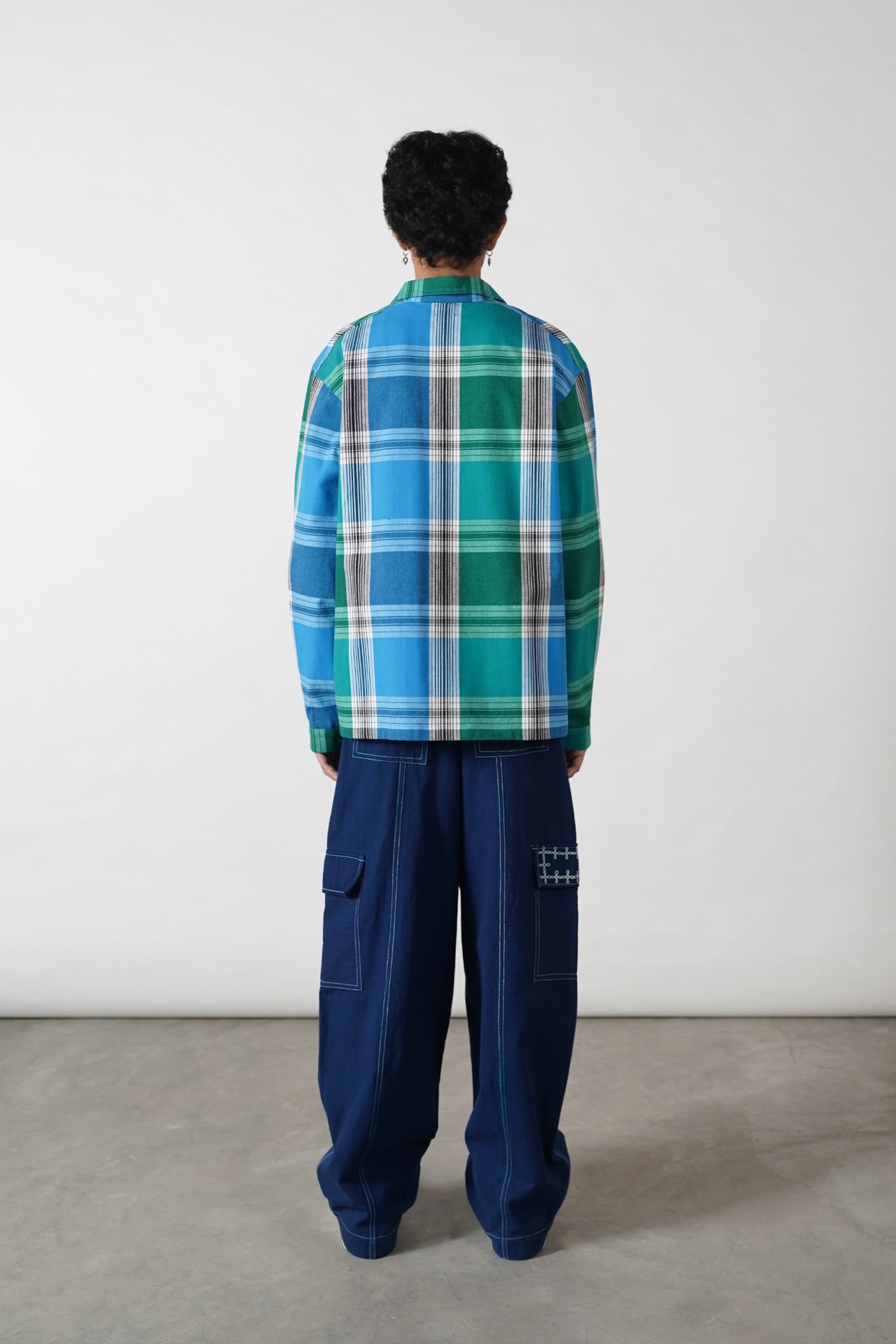 Maldives Plaid Worker Jacket