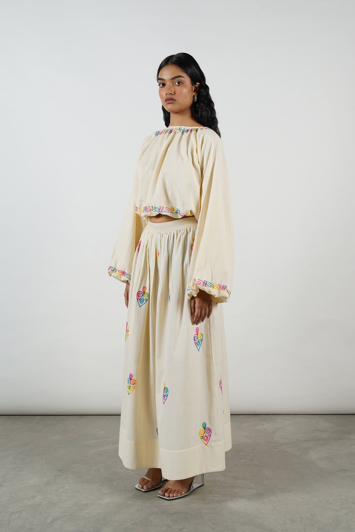 Rumaal Embroidered Top - 2X