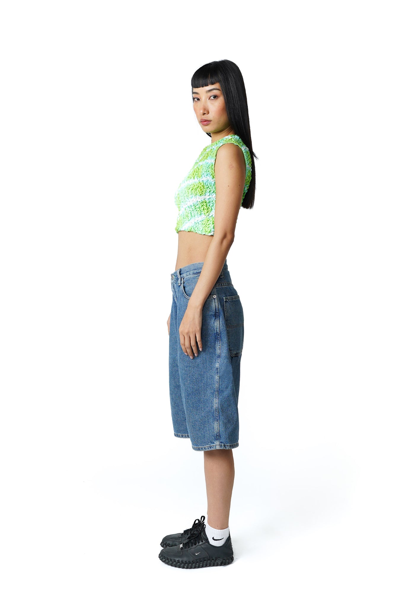 Bubble Smocked BB Top [Lime Light]