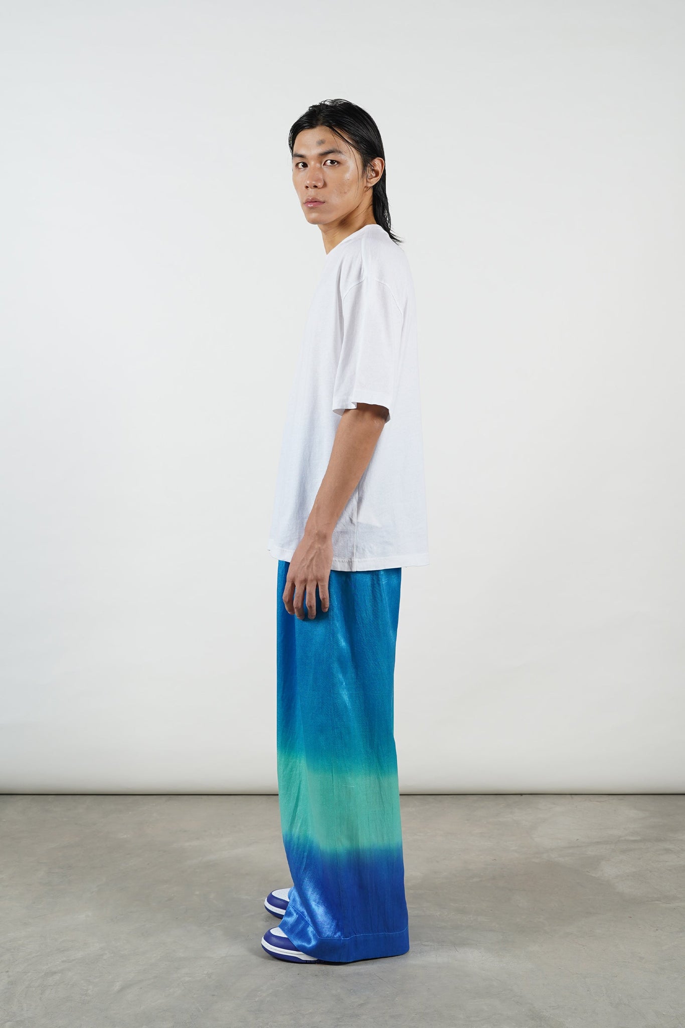 Icy Blue Dip Trousers