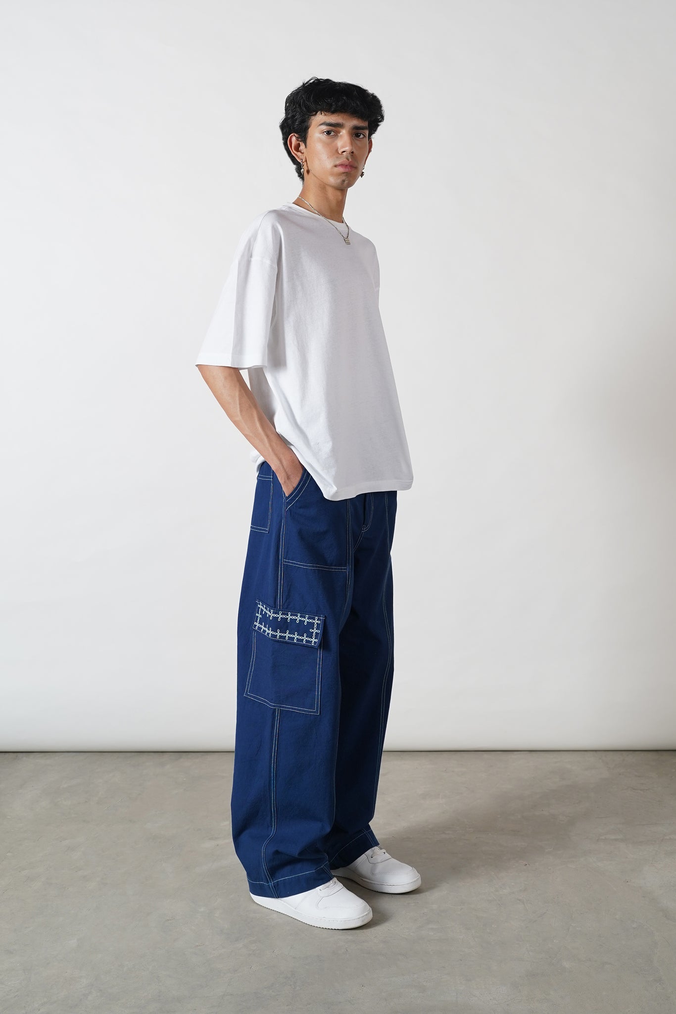 Clay Cargo Pants [Navy]