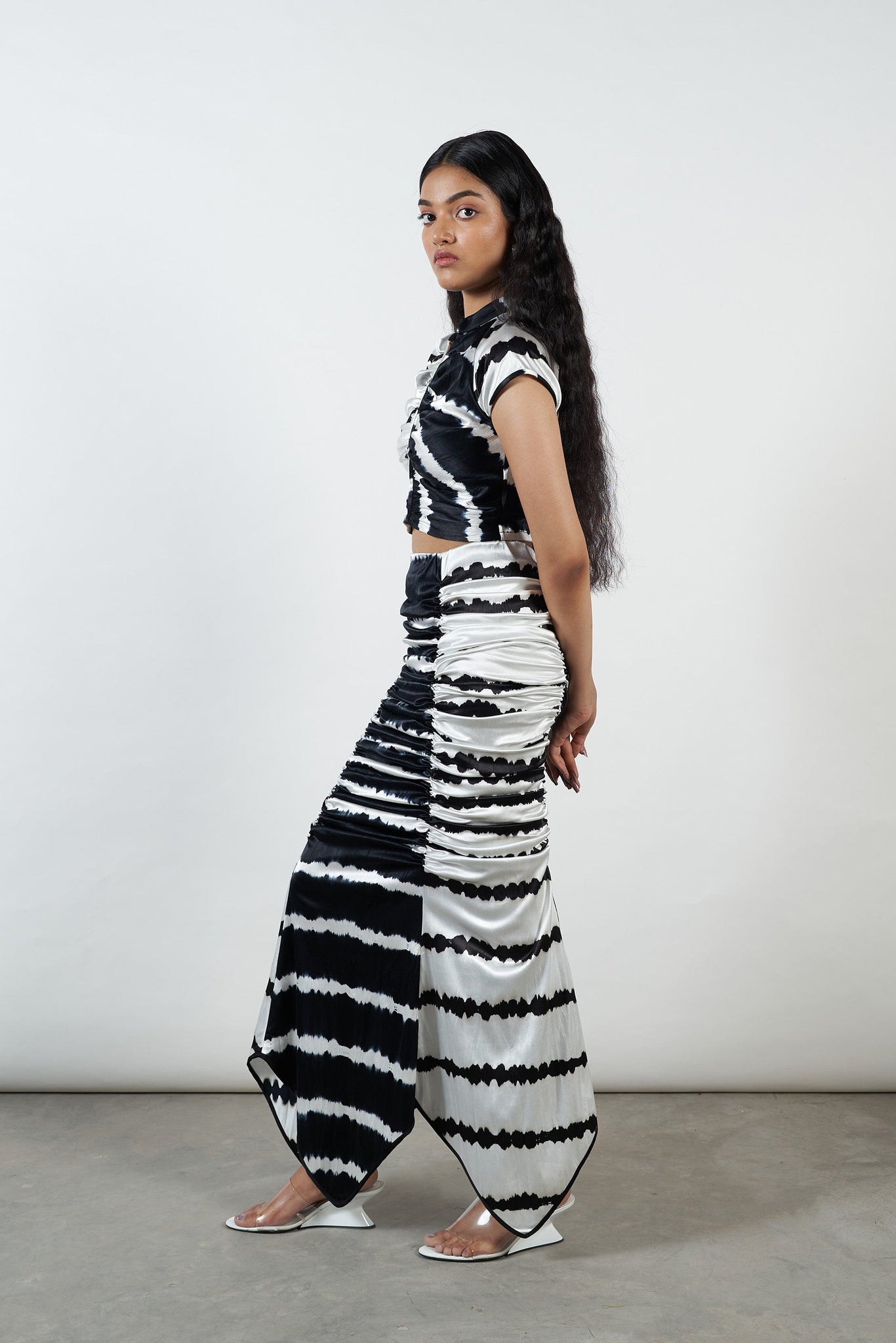 Caterpillar Ying & Yang Skirt