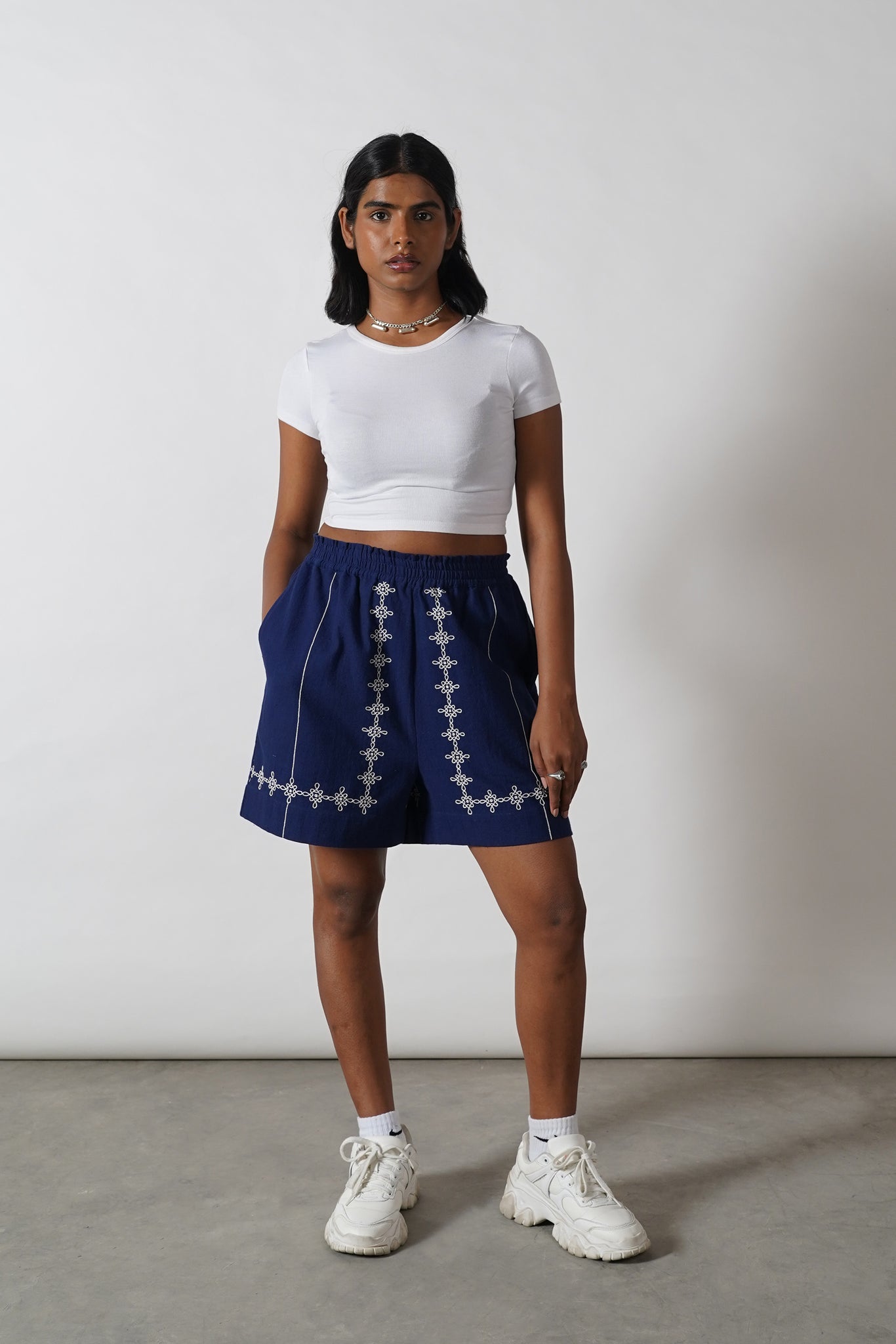 Abundance 143 Navy Shorts