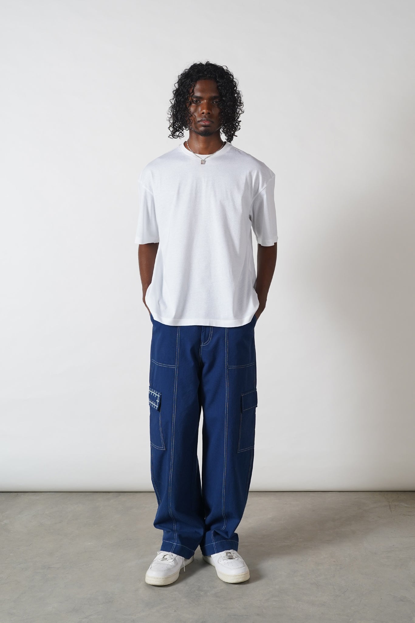 Clay Cargo Pants [Navy]