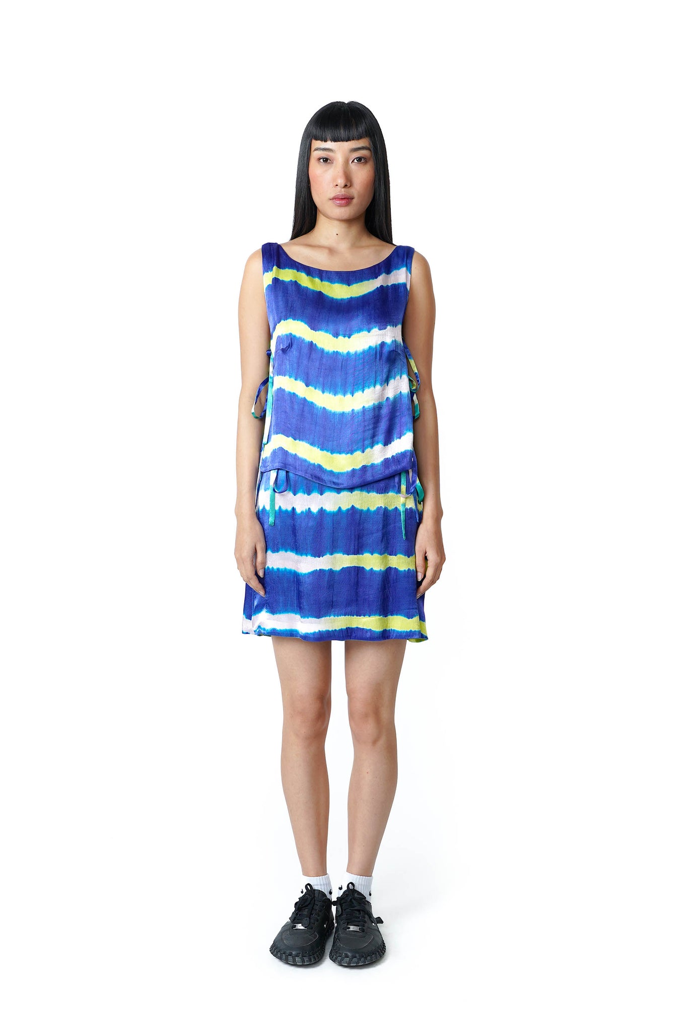 Zinnia Skirt [Sea Green Blue]