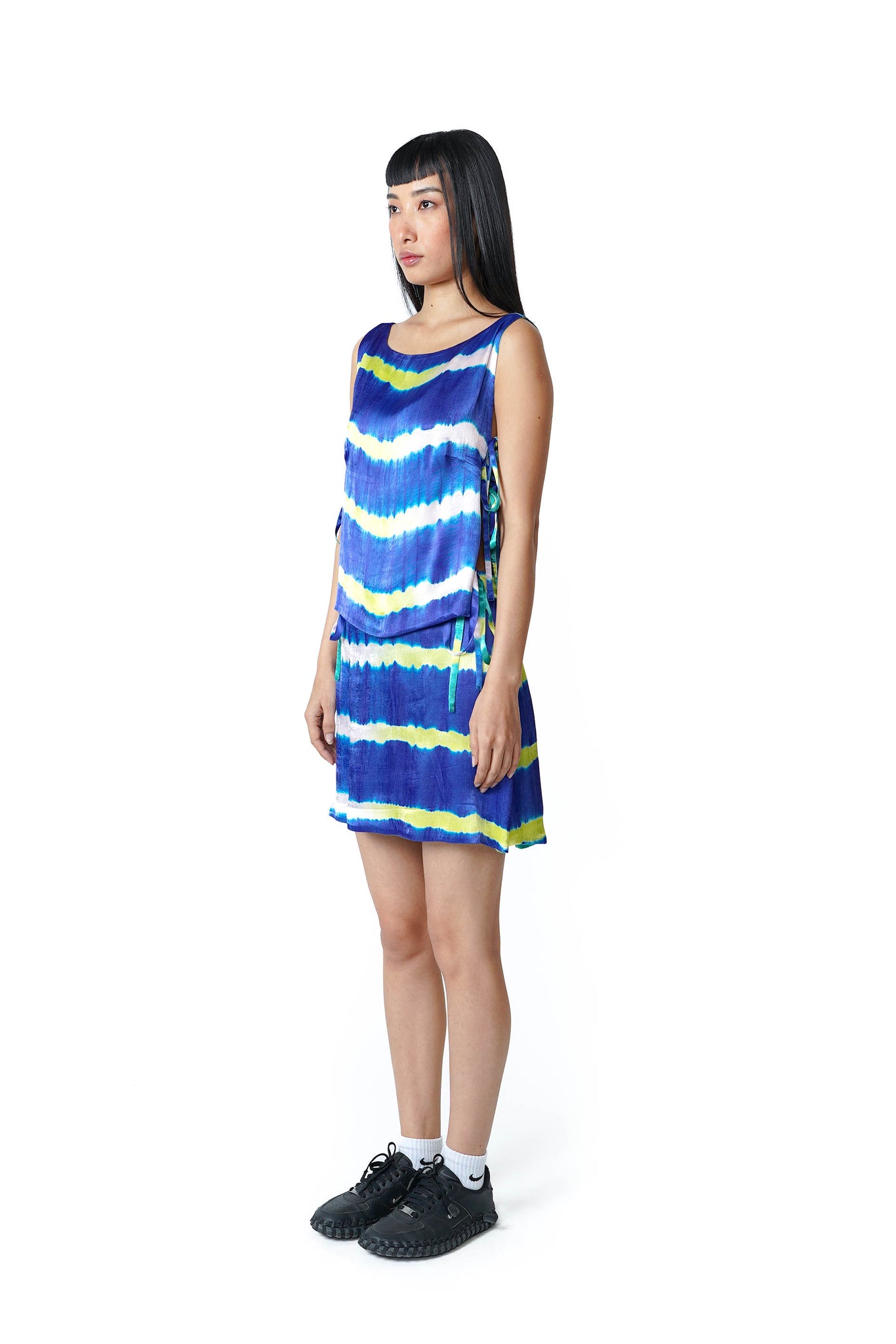 Zinnia Skirt [Sea Green Blue]