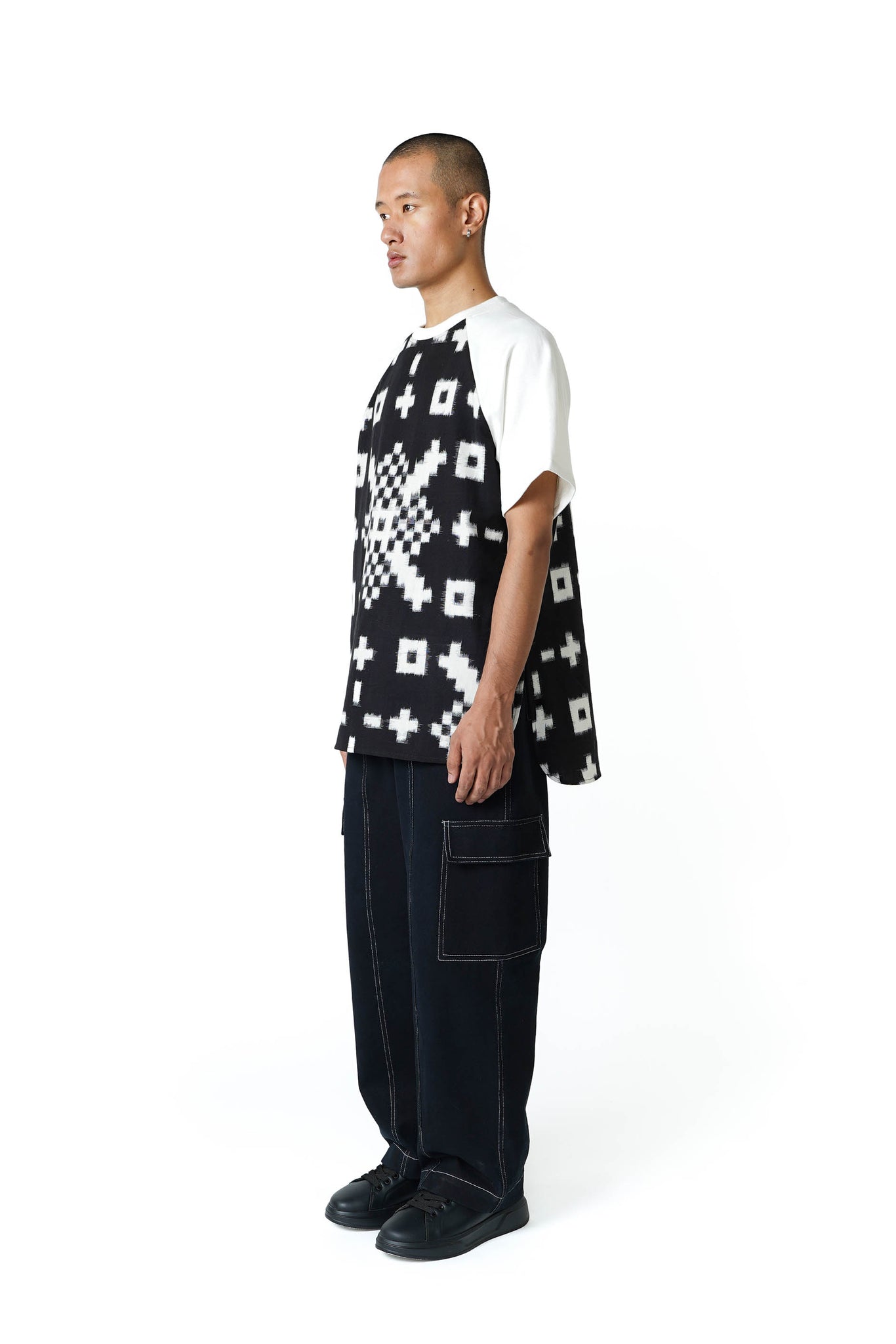 Ball Shirt [Ikat Black]