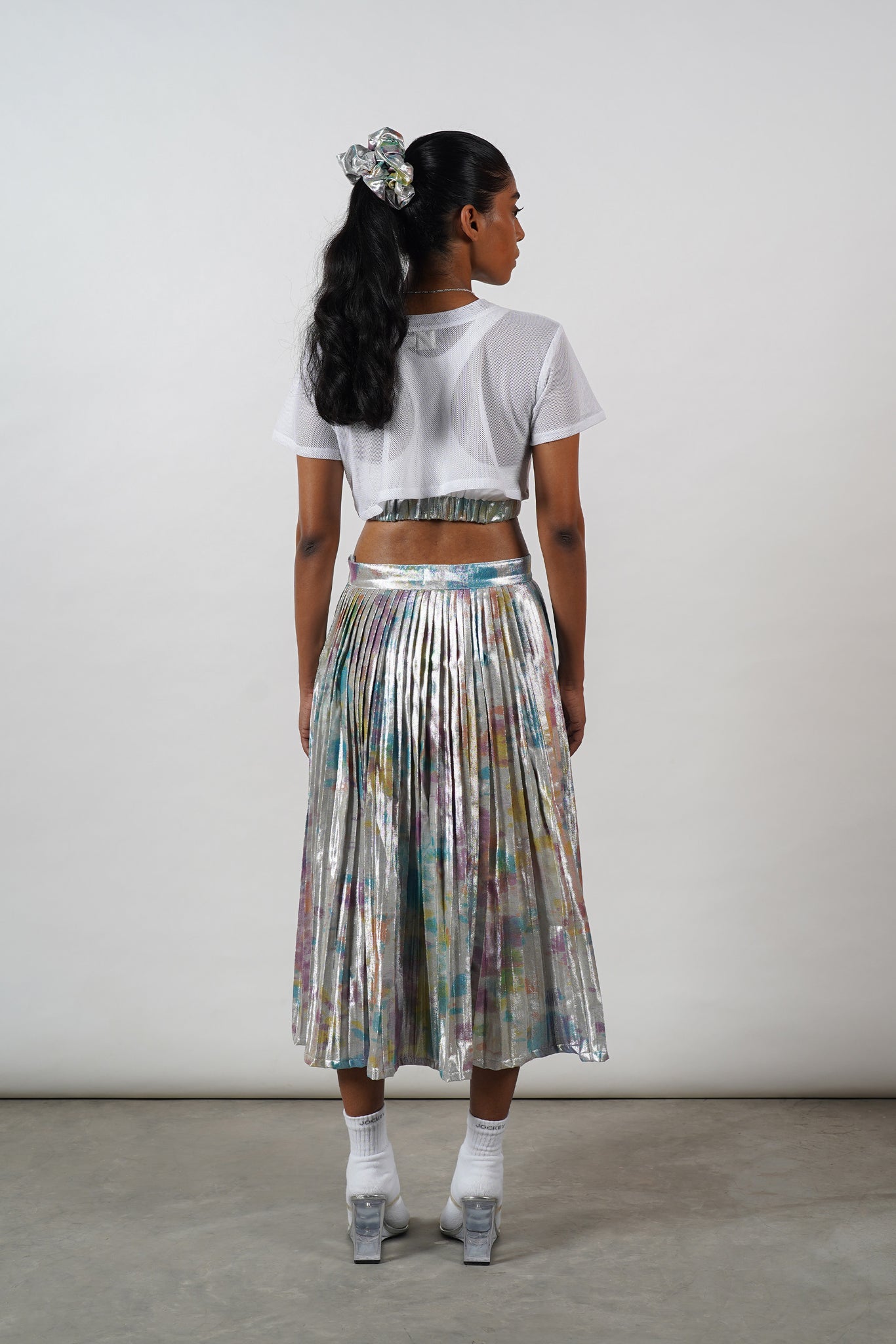 Shimma Pleated Skirt