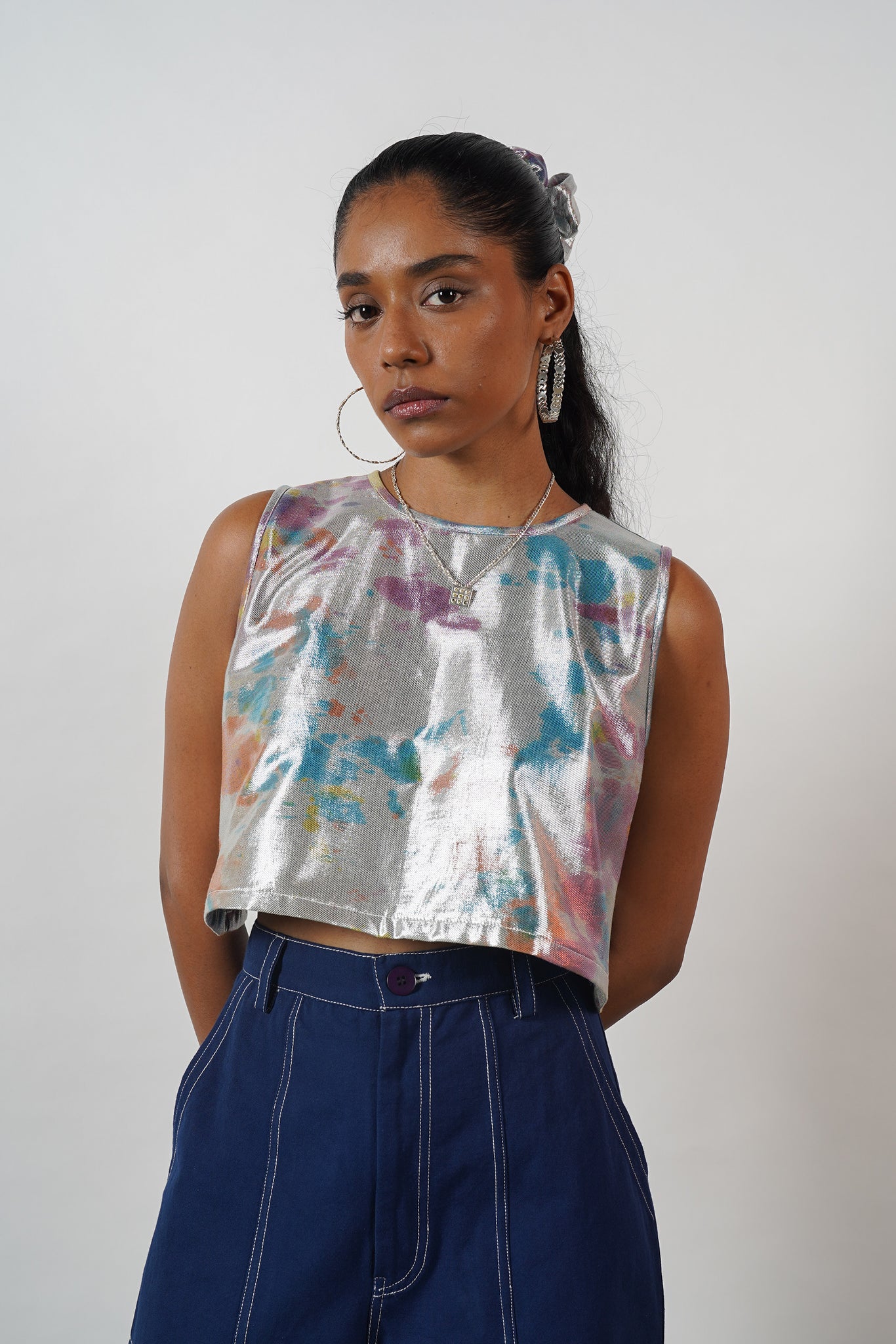 Shimma Crop Top