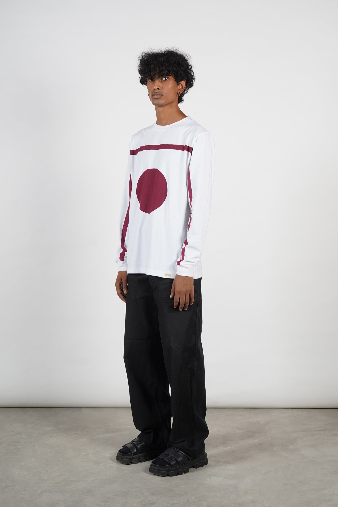 Maroon Alta Long Sleeve Tee