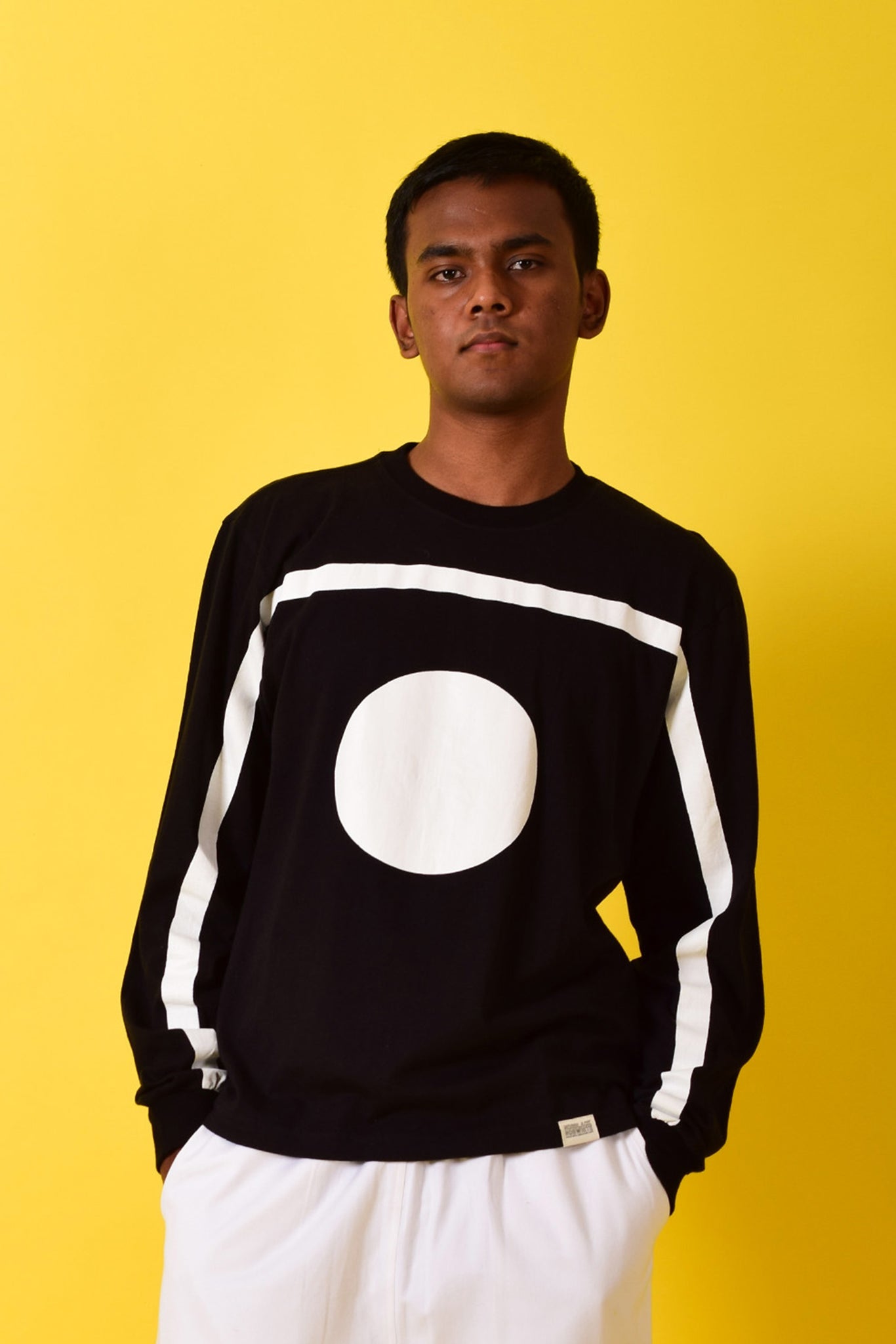 White Alta LS Tee - M, XL
