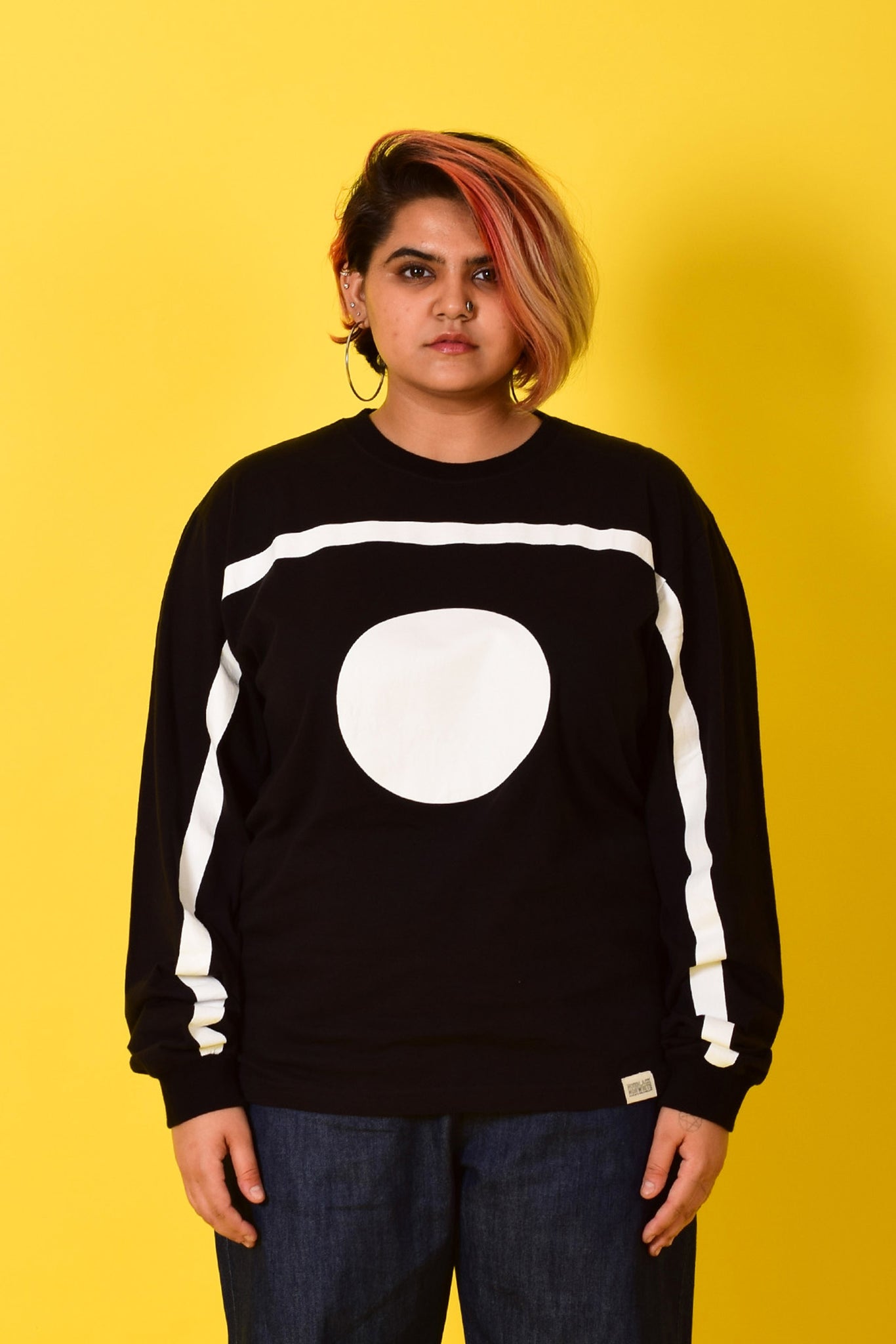 White Alta LS Tee - M, XL