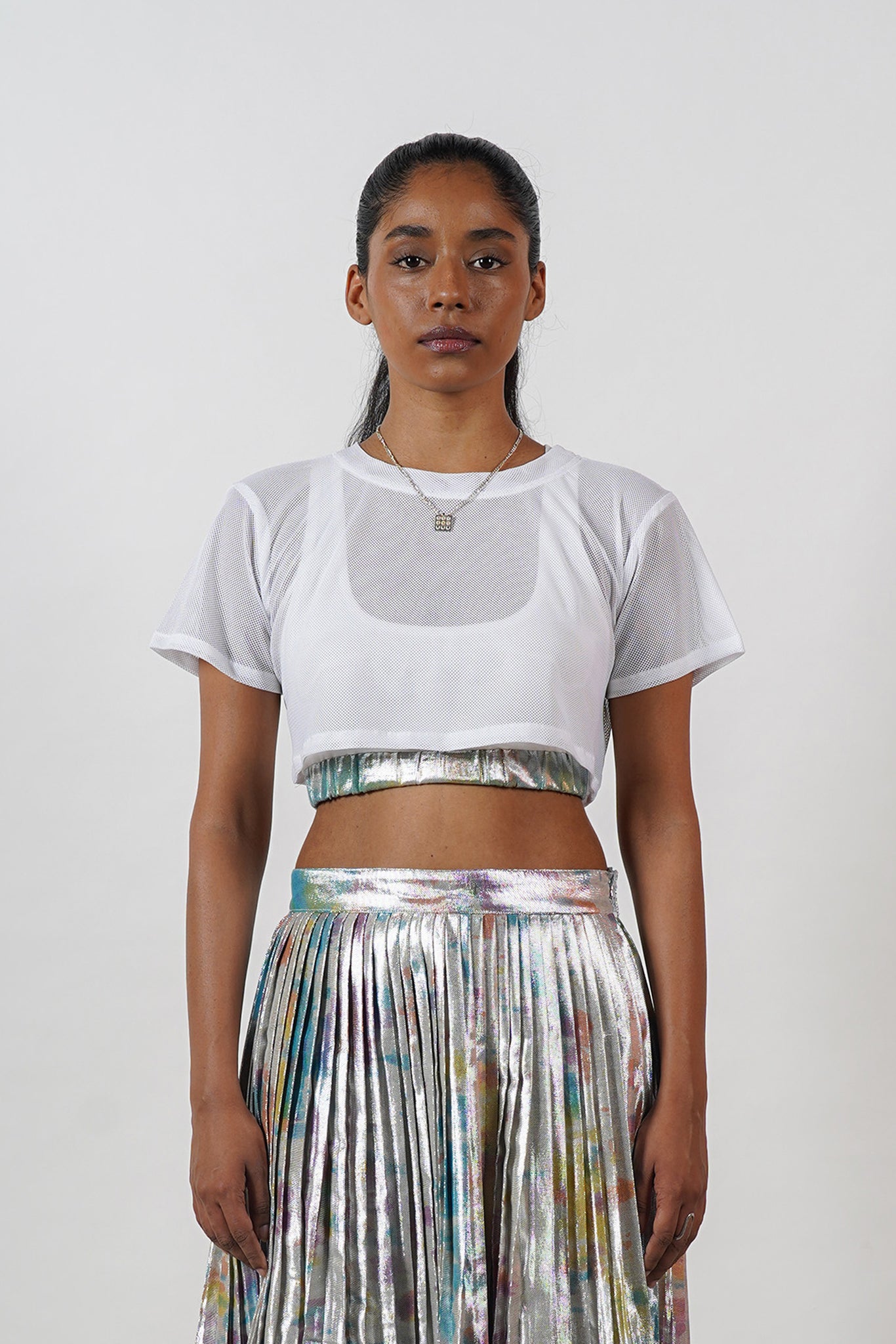 Mesh Crop Top