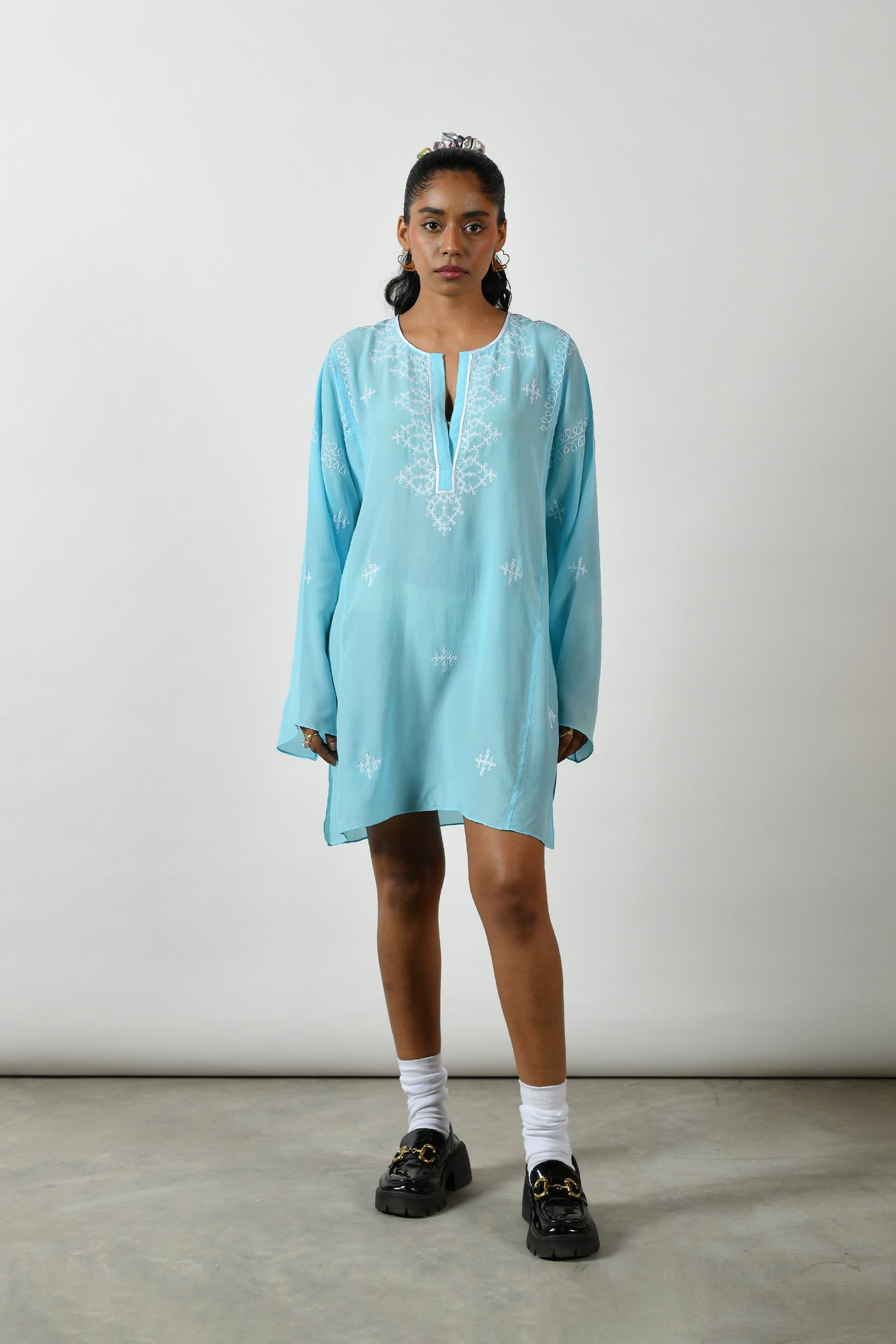 Skywatchin' Kurta Dress - All Sizes