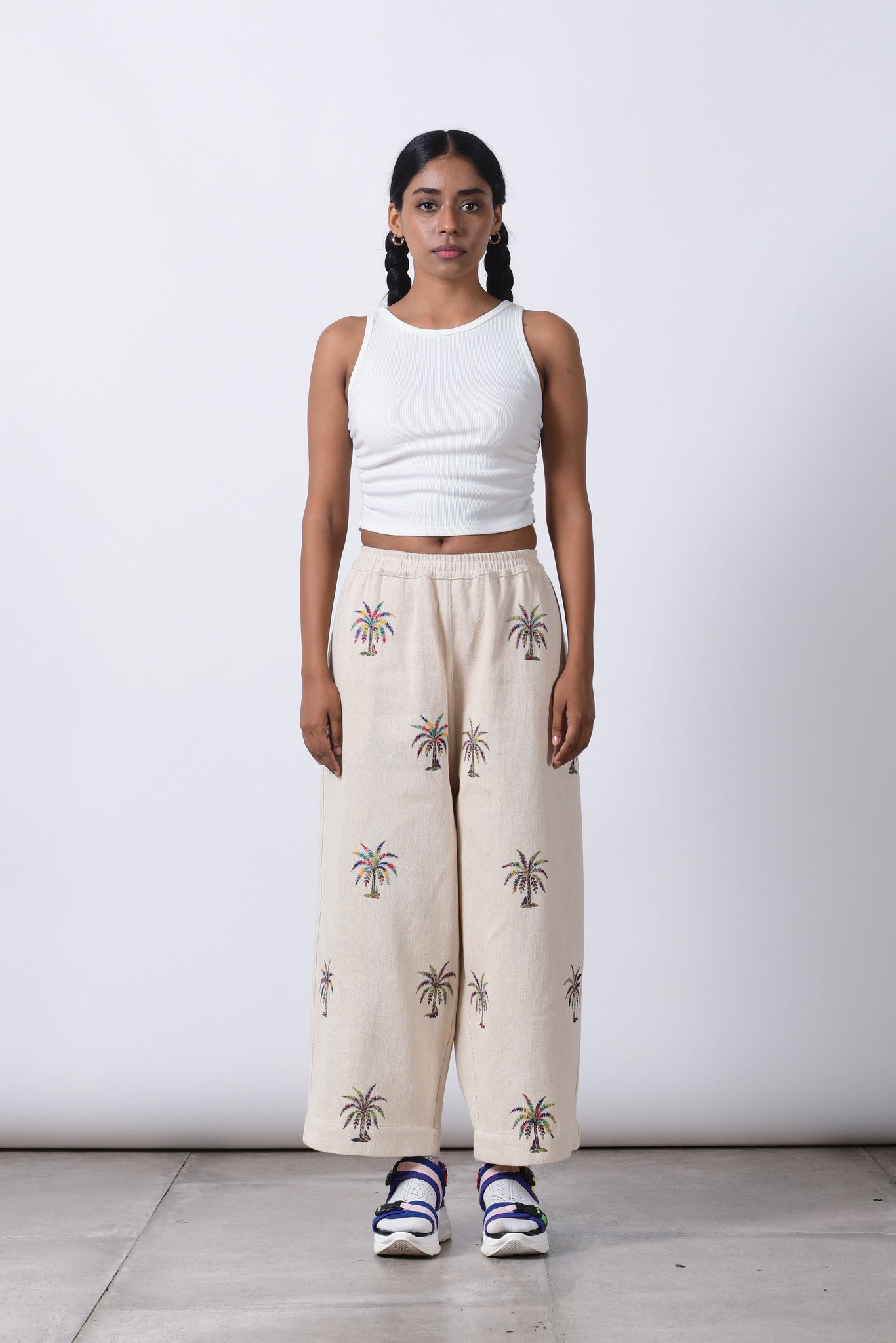 Desert Palm Pants [Handloom Denim]