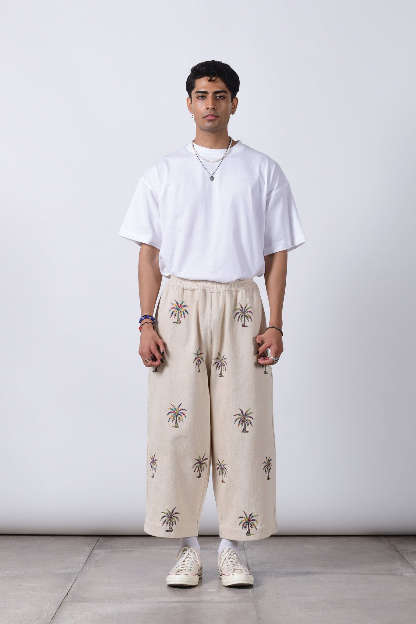 Desert Palm Pants [Handloom Denim]